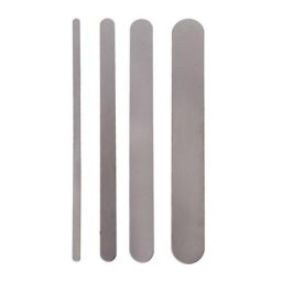 Kit de barres de cintrage de bracelet ébauches d'estampage en acier OUS ANIUM 5mm 10mm 15mm