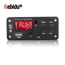 Kebidu-Carte décodeur sans fil Bluetooth 5.0 12V lecteur MP3 WMA technologie audio de voiture