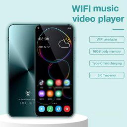 Lecteur vidéo MP4 pour Android Google Play écran tactile multilingue WiFi 16 Go 4.8 pouces