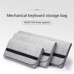 Juste de rangement portable pour clavier mécanique sac de transport grande capacité GK61 SK64