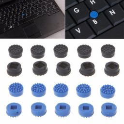 Capuchon de pointeur pour ordinateur portable HP 10 pièces noir/bleu # c26
