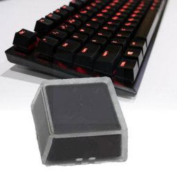 Capuchons de touches de clavier à Double couche autocollant industriel Transparent 1 pièce pour
