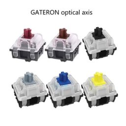 Interrupteurs optiques Gateron bricolage axe de remplacement pour clavier SK61 SK64