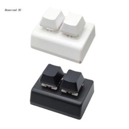 Mini clavier mécanique de programmation R9CB 2 touches Macro rvb raccourci personnalisé pour