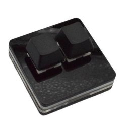 Mini clavier de jeu programmable OSU clavier mécanique USB personnalisé touches noires pour PC