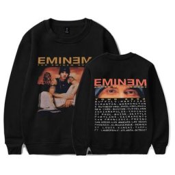 Sweat-shirt à col rond Eminem Anger Management Tour pull à manches longues survêtement sourire