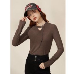 KUHNMARVIN-Chemise Slim Sexy pour Femme Pull à la Mode Nouvelle Collection 2022 Livraison