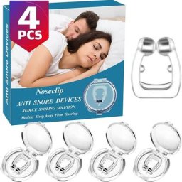 Pince-nez magnétique Anti-ronflement en Silicone plateau de sommeil magnétique aide au sommeil