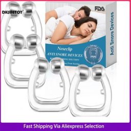 Dispositif anti-ronflement pince-nez bloqueur d'évent Silicone ronflement anneau d'arrêt ronflement