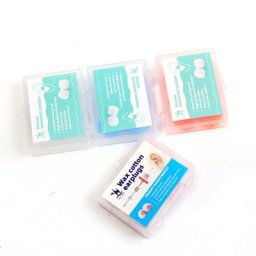 Bouchons d'oreille anti-bruit en silicone 5 boîtes étanches en coton doux pour le sport la