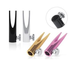 Taille-crayon cylindrique en métal adapté à l'affûtage des sourcils en bois outil d'affûtage en