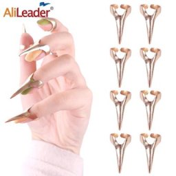 Outil de Mathiation de Cheveux Rétro et Gothique pour Tressage de Doigt Accessoire de Coiffure T1