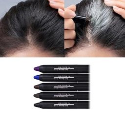Bâton de embaupour cheveux à usage unique noir brun instantané gris couverture des racines