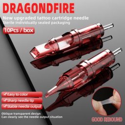 GONDFIRE-Cartouche de tatouage grossier les RS ATV maquillage en continu Dallas 10 pièces avec