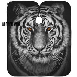 Tablier de coupe de cheveux antistatique professionnel Spot motif animal cape de embaupour