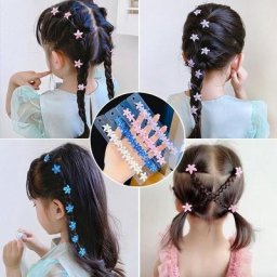 Pinces à cheveux en métal avec petites fleurs en cristal pour filles pinces pour patients de