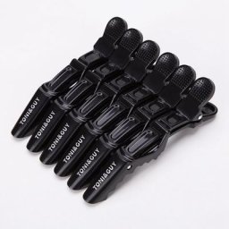 Pinces à cheveux en plastique 6 pièces pinces de coiffure Section de cheveux Clip de coupe