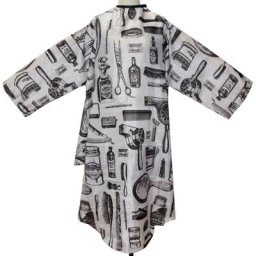 Cape de coupe de cheveux antistatique imperméable pour salon de coiffure grill barbier pour