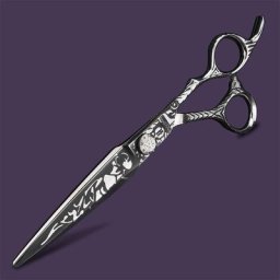 Ciseaux de cheveux de tatouage professionnels coupe japonaise 440C barbier 7