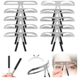 Règle de tatouage pour les yeux micro lame maquillage en continu modèle réutilisable outil de
