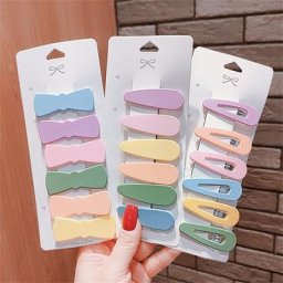 Épingles à cheveux en forme d'oreilles de lapin pour femmes et filles pince à cheveux triangle nar
