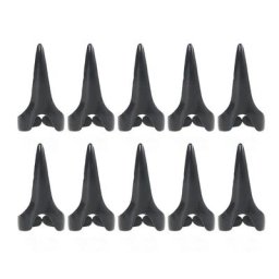 Outils de sélection de cheveux anneau de séparation en métal peigne pour tressage tissage