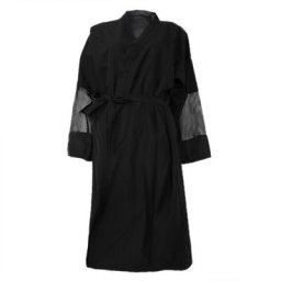 Robe Kimono pour barbier à la mode tablier de Salon de coiffure imperméable antistatique