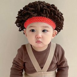 Chapeau de cheveux afro pour tout-petits bonnets vêtements de sauna accessoires pour bébés