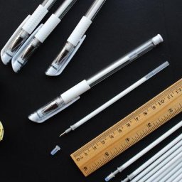 Stylo marqueur blanc pour microblading de tatouage accessoire de maquillage en continu 1 pièce