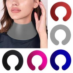 Châle de embaude cheveux en silicone imperméable collier de coupe de styliste cape de cou