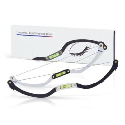 Règle de ligne d'arc et de flèche de maquillage en continu de microblading ficelle de sourcil de