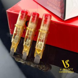 EZ v-select – cartouches de tatouage aiguilles #12 Magnum incurvé de 0.35mm pour machine à