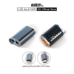 Esse ddHiFi bleu TC44C USB-C/Ampli radiateur lumineux avec 4.4 & 3.5 sorties touristes CS43131