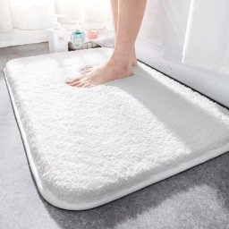 Super optique Fluff Fiber Tapis de bain confortable et doux HOCarpet Absorbant non ald Lea Foot