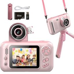 Mini appareil photo de dessin animé numérique pour enfants jouet de photographie en plein air