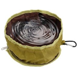 Bols de voyage pliables pour chiens avec mousqueton bol de voyage portable pour chien bol