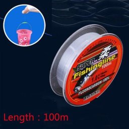 Ligne de pêche super bain en nylon transparent carbone non fluoré accessoires de pêche en plein