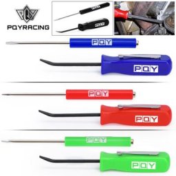 Mini tournevis de poche à fente magnétique forte + barre de levier à angle court outil pratique
