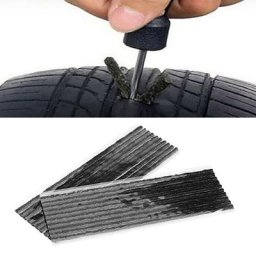 Bandes de Réparation en Caoutchouc pour Voiture Moto Vélo Crevaison Colle d'Agitation Outils