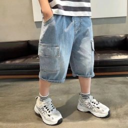Shorts en jean pour garçons pantalons d'été pour enfants nouvelle collection 2023