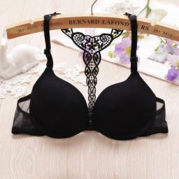 Soutien-gorge push up en dentelle pour femmes lingerie féminine soutien-gorge simple haut sexy