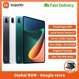 Xiaomi – tablette PC de 11 pouces Mi Pad 5 avec processeur Snapdragon 860 écran 120Hz 4