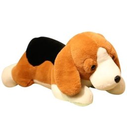 Chien en peluche Beagles pour enfants joli jouet de simulation gros chien animal en peluche au