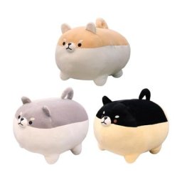 Oreiller en peluche pour chien Animal en peluche doux lombaire