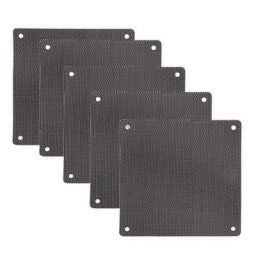 Boîtier en PVC pour ordinateur 12cm x 12cm 5 pièces maille filtre anti-poussière pour