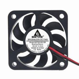 Gdstime 5010S 5V 9 pales 50mm 5cm ventilateur sans balais 50mm 10 pièces/lot