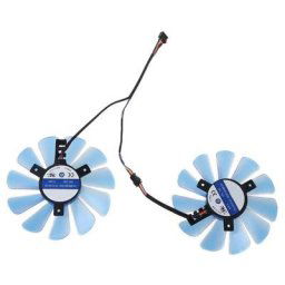 Ventilateur de refroidissement pour HIS jas480 jas570 jas470 85mm GPU VGA ensemble de 2 pièces