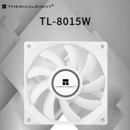 Thermalright TL-8015W Computer Case Gér4PIN PWM Case Cooler religions Contrôle de la température FDB