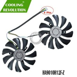 Ventilateur de carte graphique pour MSI GeForce GTX HA9010H12F-Z 1660Ti RTX 1660 85mm 2060
