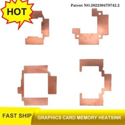 GPU VRAM Pad thermique dissipateur de chaleur en cuivre mineur carte graphique meilleur